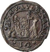 Italy Soldo Christ Holding Book ND KM# 732 S M V LVDO MANIN coin obverse Italy Soldo Christ Holding Book ND KM# 732 S M V LVDO MANIN coin obverse