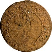 Italy Soldo Alvise Mocenigo II ND KM# 443 DEFENS NOSTER coin reverse Italy Soldo Alvise Mocenigo II ND KM# 443 DEFENS NOSTER coin reverse