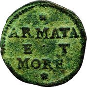 Italy Soldo Armata and Morea ND KM# 1 ARMATA E T MOREA coin reverse Italy Soldo Armata and Morea ND KM# 1 ARMATA E T MOREA coin reverse