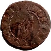 Italy Soldo Carlo Contarini ND KM# 225 DEFENS NOSTER coin reverse Italy Soldo Carlo Contarini ND KM# 225 DEFENS NOSTER coin reverse