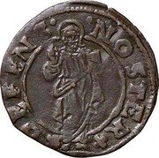 Italy Soldo Francesco Contarini ND KM# 118 DEFENS NOSTER coin reverse Italy Soldo Francesco Contarini ND KM# 118 DEFENS NOSTER coin reverse