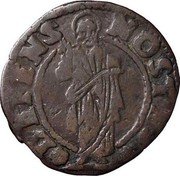 Italy Soldo Bertucci Valier ND KM# 258 DEFENS NOSTER coin reverse Italy Soldo Bertucci Valier ND KM# 258 DEFENS NOSTER coin reverse