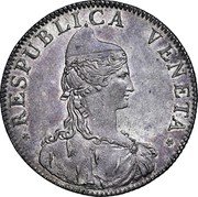 Italy Tallero Francesco Loredan 1756 KM# 625 FRANC LAUREDANO DUCE 1756 coin reverse Italy Tallero Francesco Loredan 1756 KM# 625 FRANC LAUREDANO DUCE 1756 coin reverse