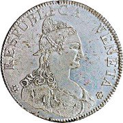Italy Tallero Alvise Mocenigo IV 1764 KM# 686 RESPUBLICA VENETA coin reverse Italy Tallero Alvise Mocenigo IV 1764 KM# 686 RESPUBLICA VENETA coin reverse