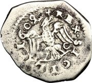 Italy Tari Filippo III 1609 DC KM# 8 REX SICILI 1609 D C coin reverse