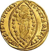 Italy Zecchino Christ in Beaded Ellipse. Francesco Contarini ND An example in VF realized approximately $95,000 in a November 2007 Numismatica Ars Classica auction. KM# 130 SIT T(IBI) XPE DAT Q TV REGIS ISTE DVCAT coin reverse Italy Zecchino Christ in Beaded Ellipse. Francesco Contarini ND An example in VF realized approximately $95,000 in a November 2007 Numismatica Ars Classica auction. KM# 130 SIT T(IBI) XPE DAT Q TV REGIS ISTE DVCAT coin reverse