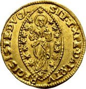 Italy Zecchino Christ in Beaded Ellipse. Alvise Mocenigo II ND KM# 460 SIT T XPE DAT Q TV REGIS ISTE DVCA coin reverse Italy Zecchino Christ in Beaded Ellipse. Alvise Mocenigo II ND KM# 460 SIT T XPE DAT Q TV REGIS ISTE DVCA coin reverse