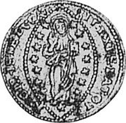 Italy Zecchino Christ in Beaded Ellipse. Marcantonio Memmo ND KM# 56 SIT T XPE DAT Q TV REGIS ISTE DVCA(T) coin reverse Italy Zecchino Christ in Beaded Ellipse. Marcantonio Memmo ND KM# 56 SIT T XPE DAT Q TV REGIS ISTE DVCA(T) coin reverse