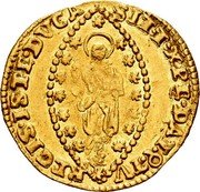 Italy Zecchino Christ in Beaded Ellipse. Carlo Ruzzini ND KM# 538 SIT T XPE DAT Q TV REGIST ISTE DVCA coin reverse Italy Zecchino Christ in Beaded Ellipse. Carlo Ruzzini ND KM# 538 SIT T XPE DAT Q TV REGIST ISTE DVCA coin reverse