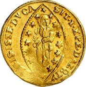 Italy Zecchino Franz II ND ND(1798-1806) KM# 780 SIT T XPE DAT Q TV REGIS ISTE DVCA coin reverse Italy Zecchino Franz II ND ND(1798-1806) KM# 780 SIT T XPE DAT Q TV REGIS ISTE DVCA coin reverse