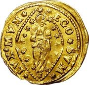 Italy 1/2 Zecchino Alvise Mocenigo IV ND KM# 670 EGO SVM LVX MVN coin reverse Italy 1/2 Zecchino Alvise Mocenigo IV ND KM# 670 EGO SVM LVX MVN coin reverse