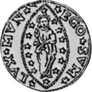 Italy 1/2 Zecchino Francesco Loredan ND KM# 618 EGO SVM LVX MVN coin reverse Italy 1/2 Zecchino Francesco Loredan ND KM# 618 EGO SVM LVX MVN coin reverse