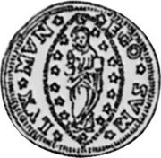 Italy 1/2 Zecchino Paolo Renier ND KM# 713 EGO. SVM. LVX. MVN. coin reverse