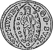 Italy 1/2 Zecchino ND MB# 304 Venice/ Republic Trade Coinage EGO SVM. - LVX MVNDI coin reverse Italy 1/2 Zecchino ND MB# 304 Venice/ Republic Trade Coinage EGO SVM. - LVX MVNDI coin reverse