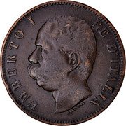 Italy 10 Centesimi Umberto I 1893 R KM# 27.2 UMBERTO I RE D'ITALIA SPERANZA coin obverse Italy 10 Centesimi Umberto I 1893 R KM# 27.2 UMBERTO I RE D'ITALIA SPERANZA coin obverse