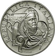 Italy 10 Euro Genoa European Capital of Culture 2004 R KM# 240 REPUBBLICA ITALIANA COLANERI coin obverse Italy 10 Euro Genoa European Capital of Culture 2004 R KM# 240 REPUBBLICA ITALIANA COLANERI coin obverse