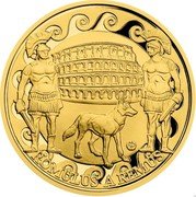 Niue 100 Dollars (Romulus and Remus) PH ROMULUS A REMUS coin reverse Niue 100 Dollars (Romulus and Remus) PH ROMULUS A REMUS coin reverse