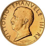 Italy 100 Lira Vittorio Emanuele III 1931 R KM# 72 VITTORIO EMANUELE III RE G. ROMAGNOLI A. MOTTI INC coin obverse Italy 100 Lira Vittorio Emanuele III 1931 R KM# 72 VITTORIO EMANUELE III RE G. ROMAGNOLI A. MOTTI INC coin obverse