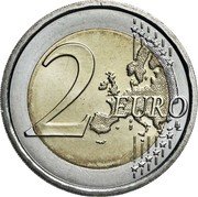 Italy 2 Euro Giuseppe Verdi 2013 KM# 357 2 EURO LL coin reverse Italy 2 Euro Giuseppe Verdi 2013 KM# 357 2 EURO LL coin reverse