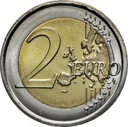 Italy 2 Euro 200th Anniversary Foundation of the Carabinieri 2014 KM# 367 2 EURO LL coin reverse Italy 2 Euro 200th Anniversary Foundation of the Carabinieri 2014 KM# 367 2 EURO LL coin reverse