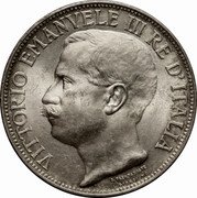 Italy 2 Lira 50th Anniversary of the Kingdom 1911 R KM# 52 VITTORIO EMANVELE III RE D'ITALIA D. TRENTACOSTE L. GIORGI INC. coin obverse Italy 2 Lira 50th Anniversary of the Kingdom 1911 R KM# 52 VITTORIO EMANVELE III RE D'ITALIA D. TRENTACOSTE L. GIORGI INC. coin obverse