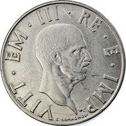 Italy 2 Lira Vittorio Emanuele III 1939 R Yr XVII KM# 78 VITT EM III RE E IMP G. ROMAGNOLI coin obverse Italy 2 Lira Vittorio Emanuele III 1939 R Yr XVII KM# 78 VITT EM III RE E IMP G. ROMAGNOLI coin obverse