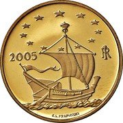Italy 20 Euro Finland. Alvar Aalto 2005 R Proof KM# 272 2005 RI E.L. FRAPICCINI coin obverse Italy 20 Euro Finland. Alvar Aalto 2005 R Proof KM# 272 2005 RI E.L. FRAPICCINI coin obverse