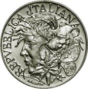 Italy 200 Lira San Giovanni Bosco 1991 R KM# 142 REPVBBLICA ITALIANA A. VALENTINI coin obverse