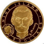 Niue 5 Dollars (Edvard Munch) 2013 ELIZABETH II 5 DOLLARS NIUE ISLAND E.MUNCH coin obverse Niue 5 Dollars (Edvard Munch) 2013 ELIZABETH II 5 DOLLARS NIUE ISLAND E.MUNCH coin obverse