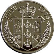 Niue 5 Dollars (James Cook's Pacific Voyages) NIUE 1996 coin obverse Niue 5 Dollars (James Cook's Pacific Voyages) NIUE 1996 coin obverse