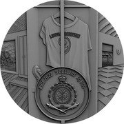 Niue 5 Dollars Talent 2022 Antiqued LEWANDOWSKI 9 NIUE 2022 5 DOLLARS AG 999 PUBLIC SEAL OF NIUE ATUA NIUE TUKULAGI coin obverse Niue 5 Dollars Talent 2022 Antiqued LEWANDOWSKI 9 NIUE 2022 5 DOLLARS AG 999 PUBLIC SEAL OF NIUE ATUA NIUE TUKULAGI coin obverse