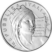 Italy 5 Euro 60 years of Italian Constitution 2008 R KM# 281 60° ANNO DELLA COSTITUZIONE 5 EURO R 1948 2008 coin obverse Italy 5 Euro 60 years of Italian Constitution 2008 R KM# 281 60° ANNO DELLA COSTITUZIONE 5 EURO R 1948 2008 coin obverse