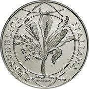 Italy 5 Euro IFAD Foundation 2008 R KM# 325 REPUBBLICA ITALIANA U. PERNAZZA coin obverse Italy 5 Euro IFAD Foundation 2008 R KM# 325 REPUBBLICA ITALIANA U. PERNAZZA coin obverse