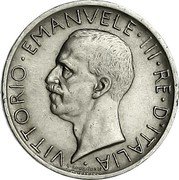 Italy 5 Lira Vittorio Emanuele III. Fert 1927 R KM# 67.1 VITTORIO EMANVELE III RE D'ITALIA G. ROMAGNOLI A. MOTTI INC. coin obverse Italy 5 Lira Vittorio Emanuele III. Fert 1927 R KM# 67.1 VITTORIO EMANVELE III RE D'ITALIA G. ROMAGNOLI A. MOTTI INC. coin obverse