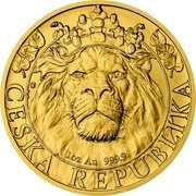Niue 50 Dollars (Czech Lion) 1OZ AU 999.9 ČESKÁ REPUBLIKA coin reverse Niue 50 Dollars (Czech Lion) 1OZ AU 999.9 ČESKÁ REPUBLIKA coin reverse