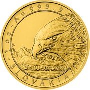 Niue 50 Dollars Golden Eagle 2022 CM Bullion 1 OZ AU 999.9 CM MD SLOVAKIA coin reverse Niue 50 Dollars Golden Eagle 2022 CM Bullion 1 OZ AU 999.9 CM MD SLOVAKIA coin reverse