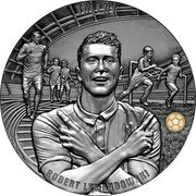Niue 50 Dollars (Talent) TALENT ROBERT LEWANDOWSKI coin reverse Niue 50 Dollars (Talent) TALENT ROBERT LEWANDOWSKI coin reverse