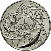 Italy 5000 Lira The Solidarity and the Earth 1999 R KM# 198 L. 5000 R coin reverse Italy 5000 Lira The Solidarity and the Earth 1999 R KM# 198 L. 5000 R coin reverse