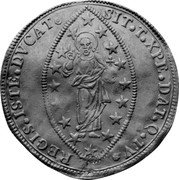 Italy 8 Zecchino ND KM# 716 Venice/ Republic Trade Coinage SIT. T. XPE. DAT. Q. TV. REGIS. ISTE. DVCAT. coin reverse Italy 8 Zecchino ND KM# 716 Venice/ Republic Trade Coinage SIT. T. XPE. DAT. Q. TV. REGIS. ISTE. DVCAT. coin reverse