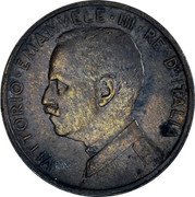 Italy Centesimo Vittorio Emanuele III. Italia su Prora 1916 R KM# 40 VITTORIO EMANUELE III RE D'ITALIA coin obverse Italy Centesimo Vittorio Emanuele III. Italia su Prora 1916 R KM# 40 VITTORIO EMANUELE III RE D'ITALIA coin obverse