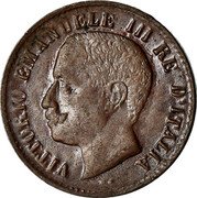 Italy Centesimo Vittorio Emanuele III 1908 R KM# 35 VITTORIO EMANUELE III RE D'ITALIA S. coin obverse Italy Centesimo Vittorio Emanuele III 1908 R KM# 35 VITTORIO EMANUELE III RE D'ITALIA S. coin obverse