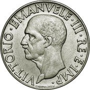 Italy Lira Vittorio Emanuele III non-magnetic 1940 R Yr XVIII KM# 77a VITTORIO EMANUELE III RE E IMP G.ROMAGNOLI coin obverse Italy Lira Vittorio Emanuele III non-magnetic 1940 R Yr XVIII KM# 77a VITTORIO EMANUELE III RE E IMP G.ROMAGNOLI coin obverse