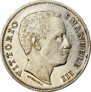 Italy Lira Vittorio Emanuele III. Aquila Sabauda 1905 R KM# 32 VITTORIO EMANUELE III SPERANZA coin obverse Italy Lira Vittorio Emanuele III. Aquila Sabauda 1905 R KM# 32 VITTORIO EMANUELE III SPERANZA coin obverse