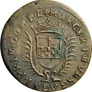 Italy Luigino Giovanni Maria Spinola 1680 KM# 1 MARC S R I E VERGAGNI PRIM COM P E coin reverse Italy Luigino Giovanni Maria Spinola 1680 KM# 1 MARC S R I E VERGAGNI PRIM COM P E coin reverse