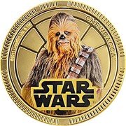 Niue One Dollar (Chewbacca) ©2011 LUCASFILM LTD. & TM CHEWBACCA TM STAR WARS TM coin reverse Niue One Dollar (Chewbacca) ©2011 LUCASFILM LTD. & TM CHEWBACCA TM STAR WARS TM coin reverse
