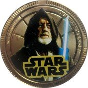 Niue One Dollar (Obi-Wan Kenobi) ©2011 LUCASFILM LTD. & TM OBI-WAN KENOBI TM STAR WARS TM coin reverse Niue One Dollar (Obi-Wan Kenobi) ©2011 LUCASFILM LTD. & TM OBI-WAN KENOBI TM STAR WARS TM coin reverse