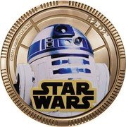 Niue One Dollar (R2-D2) ©2011 LUCASFILM LTD. & TM R2-D2 TM STAR WARS TM coin reverse Niue One Dollar (R2-D2) ©2011 LUCASFILM LTD. & TM R2-D2 TM STAR WARS TM coin reverse