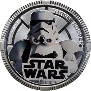 Niue One Dollar Stormtrooper 2012  KM# 730a ©2012 LUCASFILM LTD. & STORMTROOPER TM STAR WARS TM coin reverse Niue One Dollar Stormtrooper 2012  KM# 730a ©2012 LUCASFILM LTD. & STORMTROOPER TM STAR WARS TM coin reverse