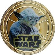 Niue One Dollar (Yoda) ©2011 LUCASFILM LTD. & TM YODA TM STAR WARS TM coin reverse Niue One Dollar (Yoda) ©2011 LUCASFILM LTD. & TM YODA TM STAR WARS TM coin reverse