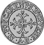 Italy Scudo D'oro Marco Foscarini 1762 AB KM# 645 M. FOSCARENVS. DVX. VENE coin obverse Italy Scudo D'oro Marco Foscarini 1762 AB KM# 645 M. FOSCARENVS. DVX. VENE coin obverse